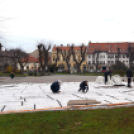 Karácsonyi készülődés a Szabadság téren