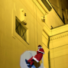 Így érkezett Ceglédre a Mikulás