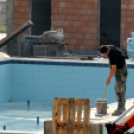 Városi Strandfürdő - burkolások, gépészet