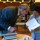 Jójárt György kiállítása a Gimiben