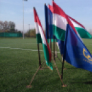 Műfüves pálya átadása