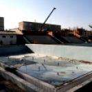 Városi Strandfürdő - járólapok építése