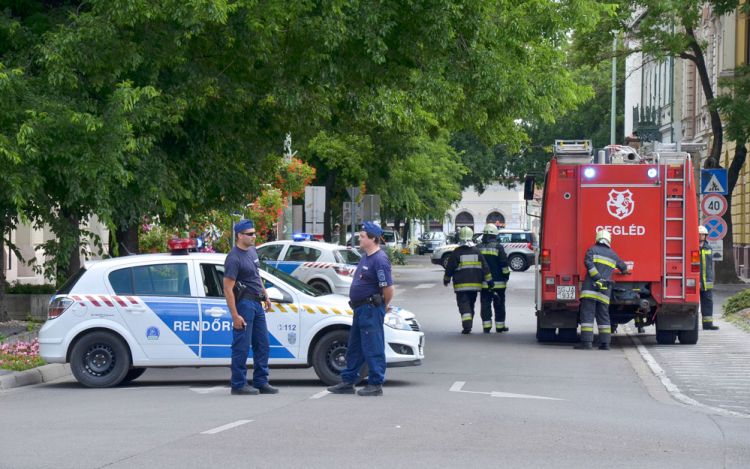 Bosszúból csinált bombariadót