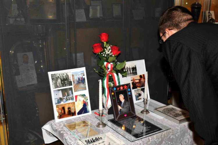 Tószegi Miklósra emlékeztek a Sportmúezumban