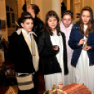 Betlehemezés a Városháza aulájában