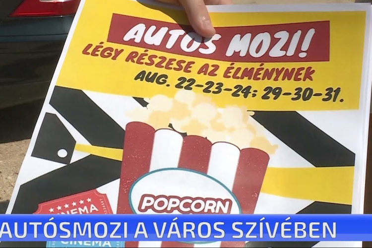 Autósmozi Cegléd szívében