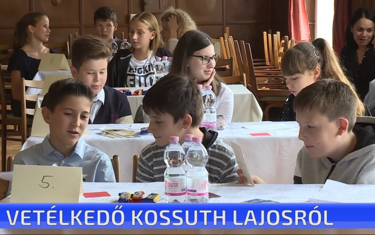 Vetélkedő Kossuth Lajosról