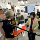 Fotóművészek kiállítás megnyitója