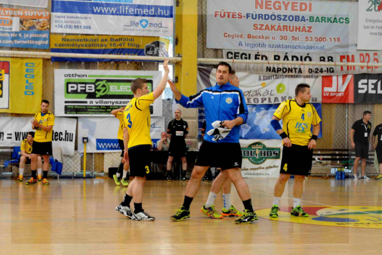 CEGLÉDI KKSE–OROSHÁZI FKSE 30–36 (17–16)