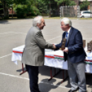 Kosárlabdacsarnok alapkőletétel 