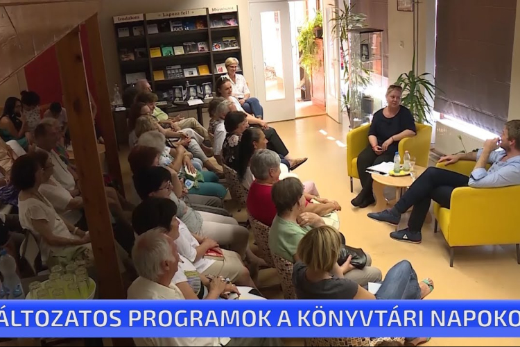 Változatos programok a Könyvtári Napokon