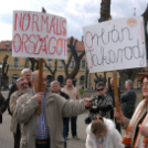 Tüntetés Cegléden