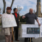 Tüntetés Cegléden