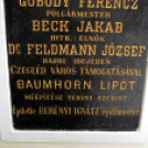 Istentisztelet az elpusztított ceglédi zsidóság emlékére