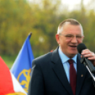 Műfüves pálya átadása