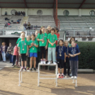 Öt iskola atlétái a CVSE pályán