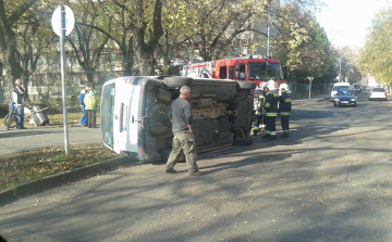 Szerencsétlen baleset a Rákóczi úton