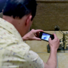 Amerikai vendég a Ceglédi Dobmúzeumban