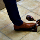 Amerikai vendég a Ceglédi Dobmúzeumban