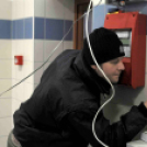 Strand-szerelik a beléptető rendszert