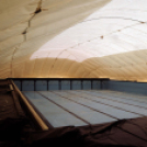 Városi Strandfürdő - Tető alá került a medence