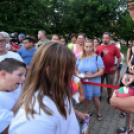 Vízilabda olimpikonok a főtéren