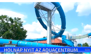 Holnap nyit az Aqua Centrum
