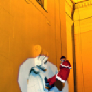 Így érkezett Ceglédre a Mikulás