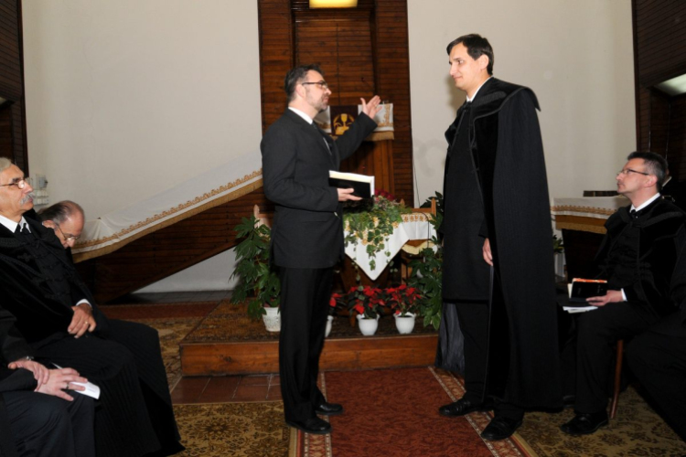 Bereczky Örs lelkész baiktatása