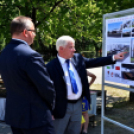 Kosárlabdacsarnok alapkőletétel 