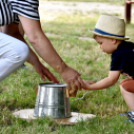 Séf sétány és Babakonyha – laskatészta gyúrás gyerekeknek.