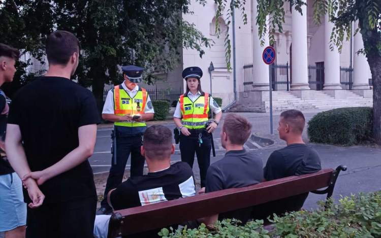 Nyári járőrszolgálat