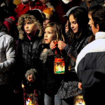 Márton napi lámpás felvonulás