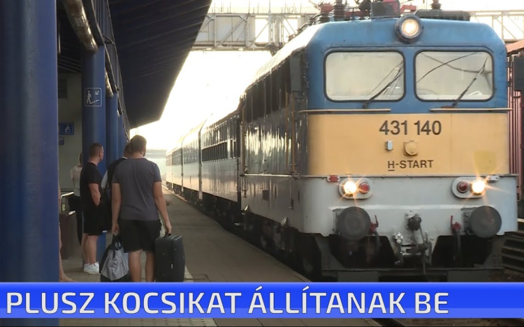 Plusz kocsikat állít be a MÁV a Budapest-Monor-Cegléd-Szolnok vonalon
