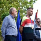 Vízilabda olimpikonok a főtéren