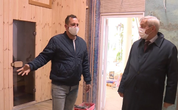 Megújul és bővül a szaunarészleg