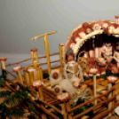 Betlehemezés a Városháza aulájában