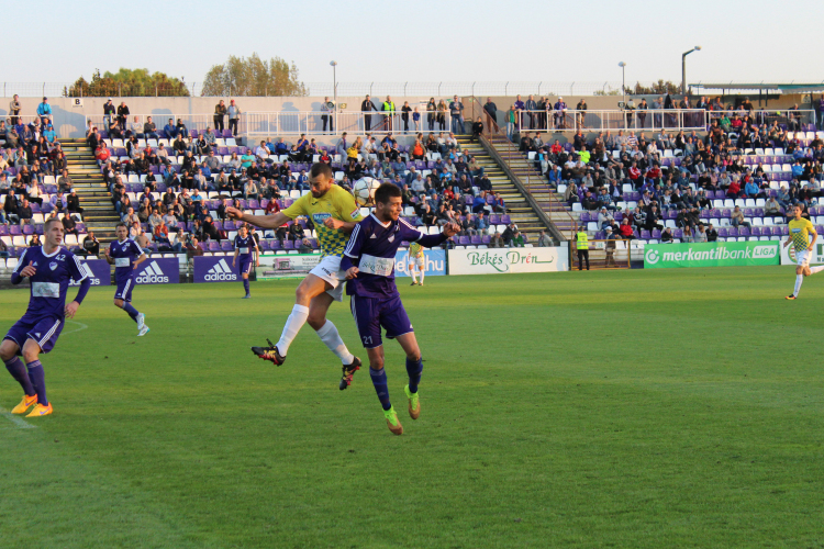CVSE NB II futball beszámoló: nagy pofont kaptunk Békéscsabán