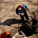 Cegléd első festett QR-kódja