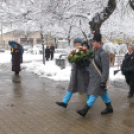 Március 15. koszorúzás