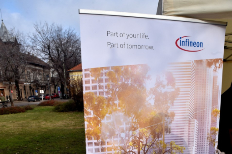 Infineon ételosztás