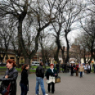 Esőben is kampányoltak Cegléden