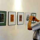 Nagy László kiállítása Albertirsán