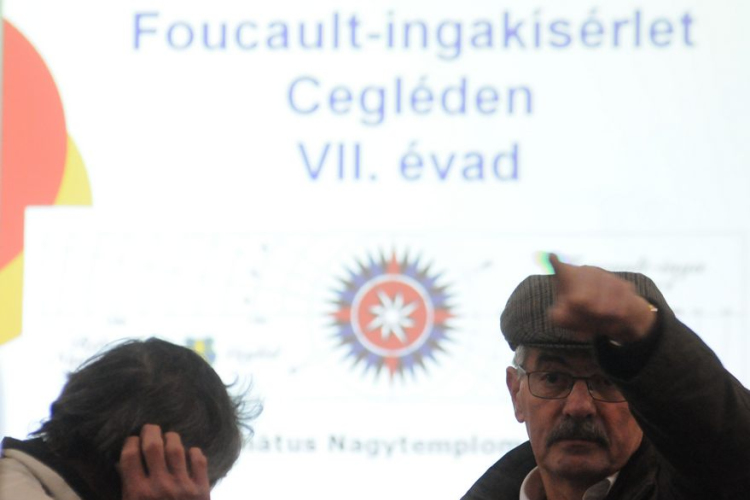 Foucault ingakísérlet Cegléden VII. évad