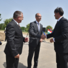 Fürdő út átadás