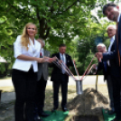 Kosárlabdacsarnok alapkőletétel 