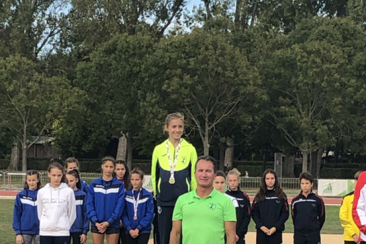 A ceglédi aranyos atlétalányok sikerei az év utolsó versenyén