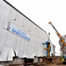 Lekerült az ötkarika sportcsarnokról