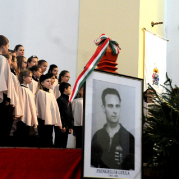 Zsengellér Gyula újratemetése