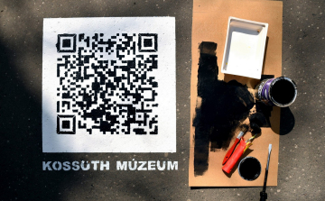 Cegléd első festett QR-kódja